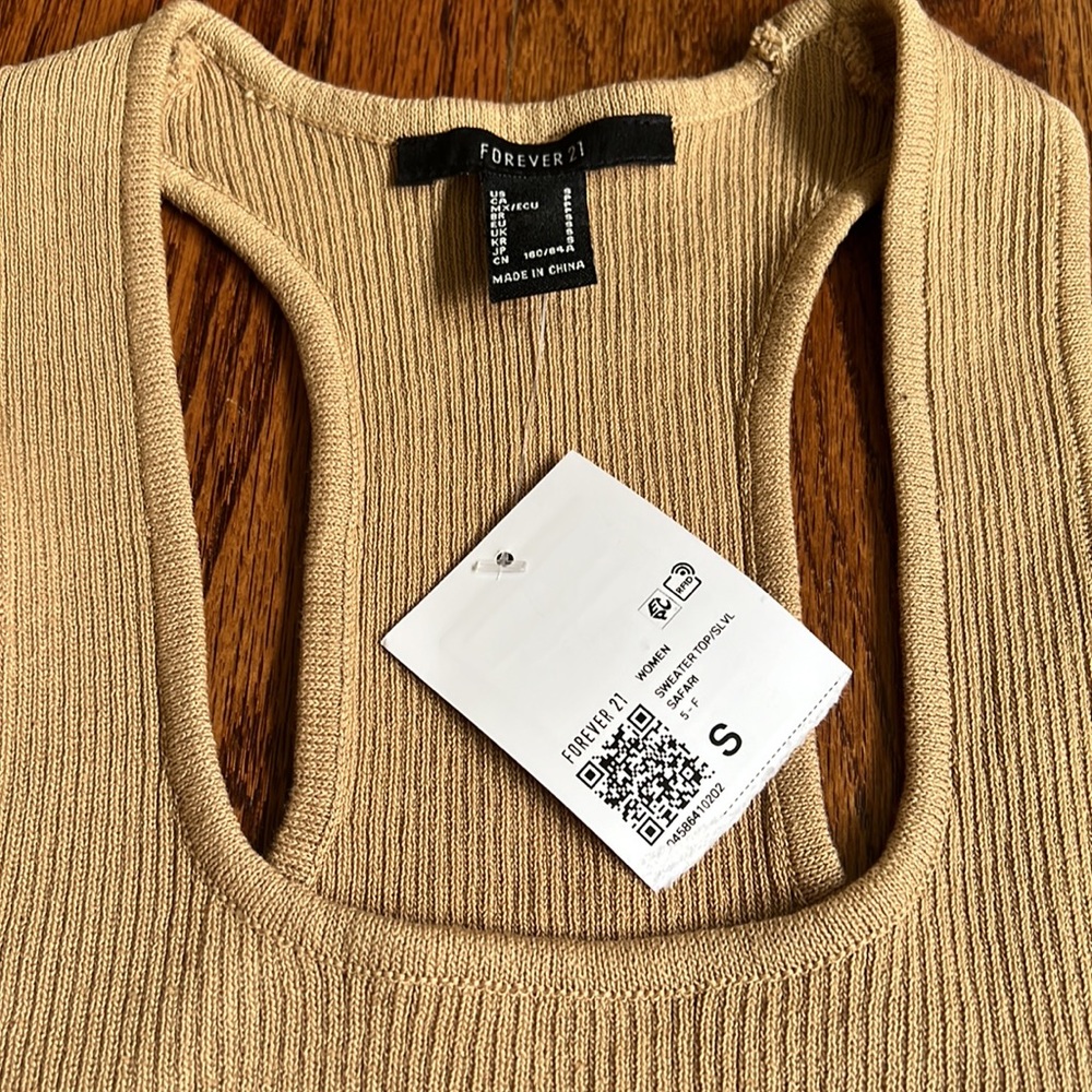 Forever 21 tan tanktop - Picture 3 of 3